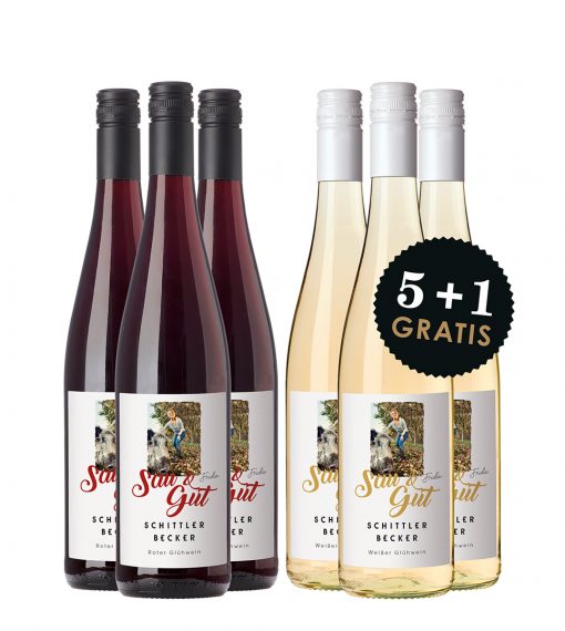 5+1 Gratis I Glühwein-Paket