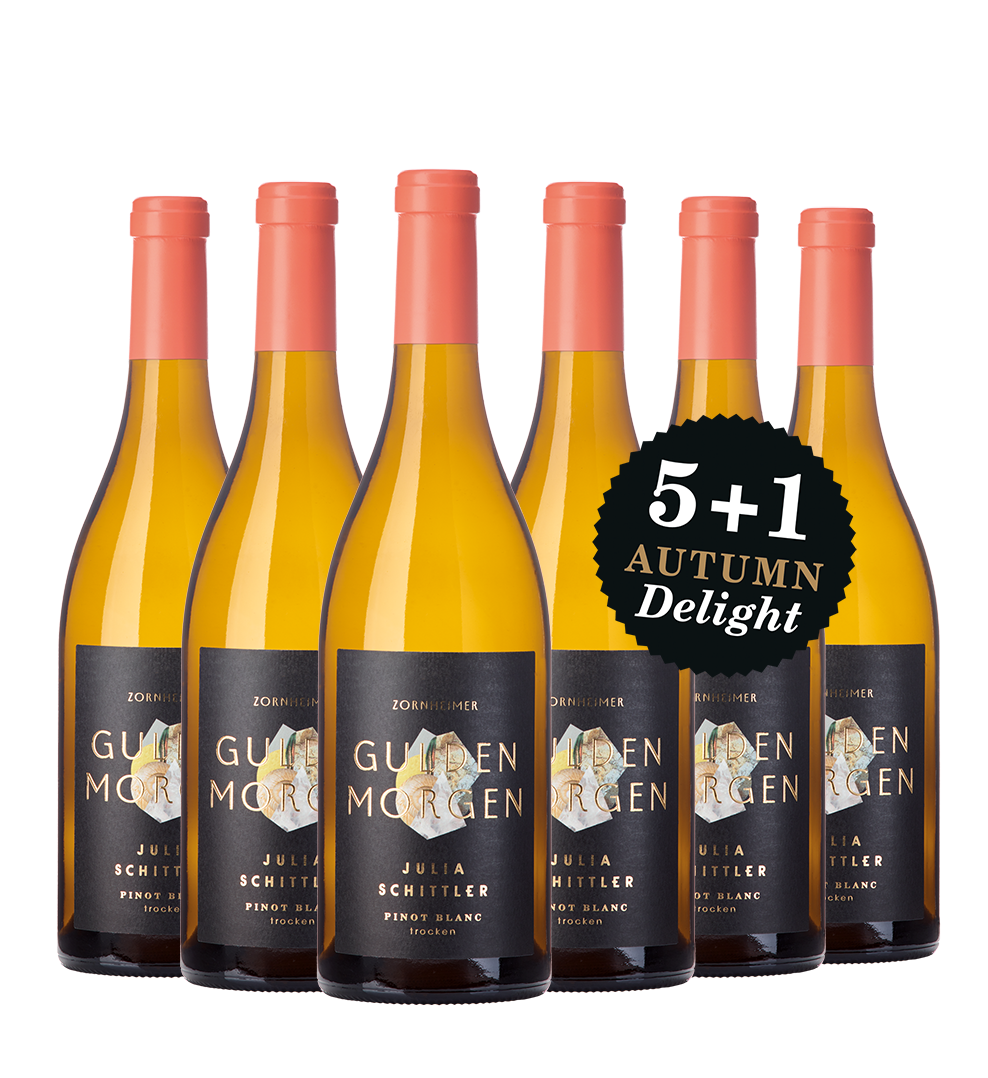 5+1 Gratis I GULDENMORGEN Pinot Blanc trocken